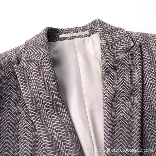 Formale Kammgarnanzüge aus Wolle und Polyester für Herren